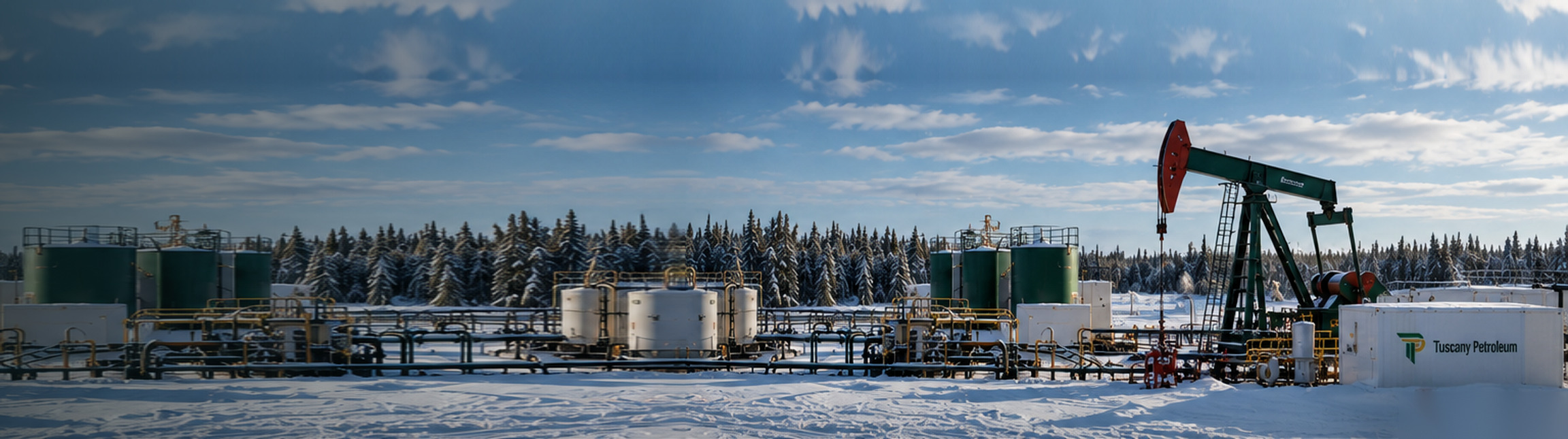 Illustrative Canadian winter production assets